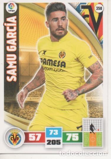 Collezionismo sportivo: Cromo E002636: Trade Card Game Adrenalyn. Liga 2015-16,Samu Garc&iacute;a. Villareal. C.F. - LFP