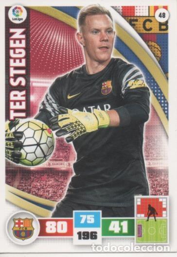 Collectionnisme sportif: Cromo E002555: Trade Card Game Adrenalyn. Liga 2015-16, Ter Stegen. F.C. Barcelona - LFP