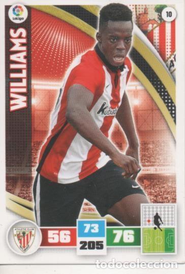 Collectionnisme sportif: Cromo E002559: Trade Card Game Adrenalyn. Liga 2015-16, Williams. A.C. de Bilbao - LFP