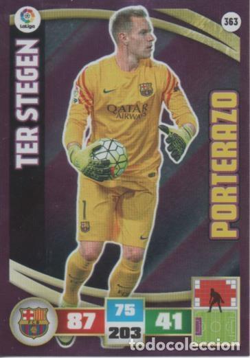 Collectionnisme sportif: Cromo E002639: Trade Card Game Adrenalyn. Liga 2015-16, Ter Stegen. F.C. Barcelona - LFP