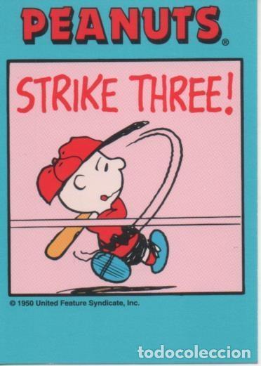 Sammelleidenschaft Sport: Cromo E003394: Trading Card. Peanuts Classics, n&ordm; 156 August 24, 1979 - M. Schulz