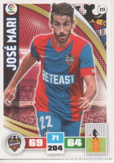 Collezionismo sportivo: Cromo E002596: Trade Card Game Adrenalyn. Liga 2015-16, Jos&eacute; Mari. Levante U.D. - LFP
