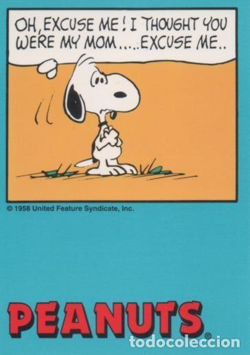 Colecionismo desportivo: Cromo E003384: Trading Card. Peanuts Classics, n&ordm; 145 April 16, 1969 - M. Schulz