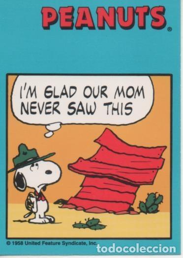 Coleccionismo deportivo: Cromo E003382: Trading Card.Peanuts Classics, n&ordm; 143 August 16, 1979 - M. Schulz