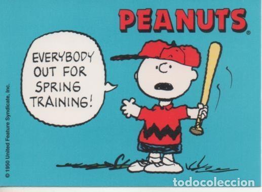Sports collectibles: Cromo E003378: Trading Card. Peanuts Classics, n&ordm; 139 March 12, 1989 - M. Schulz