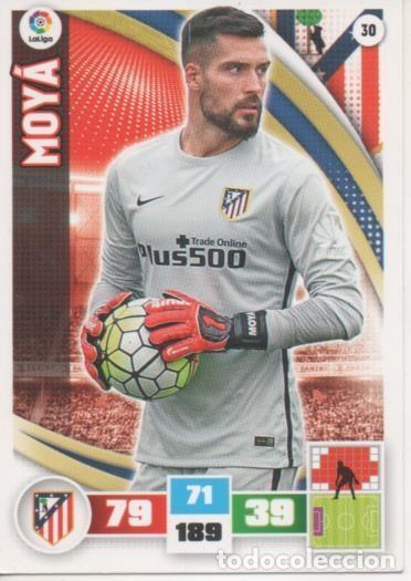 Sports collectibles: Cromo E002552: Trade Card Game Adrenalyn. Liga 2015-16, Moy&aacute;. C.A. de Madrid - LFP