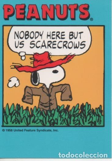 Sports collectibles: Cromo E003393: Trading Card. Peanuts Classics, n&ordm; 155 June 22, 1979 - M. Schulz