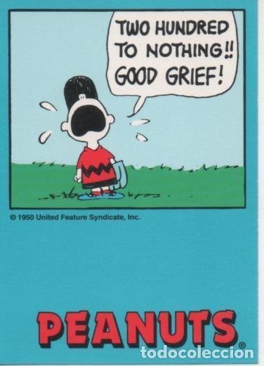 Collezionismo sportivo: Cromo E003385: Trading Card. Peanuts Classics, n&ordm; 146 March 29, 1969 - M. Schulz