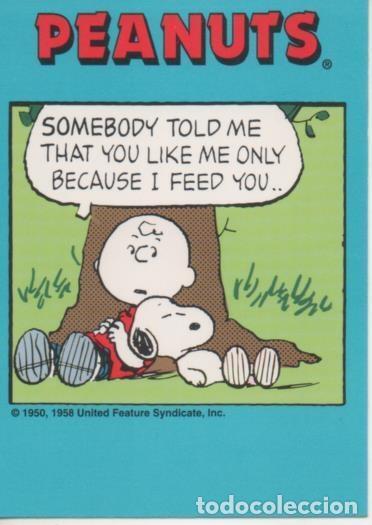 Sammelleidenschaft Sport: Cromo E003405: Trading Card. Peanuts Classics, n&ordm; 170 May 24, 1989 - M. Schulz