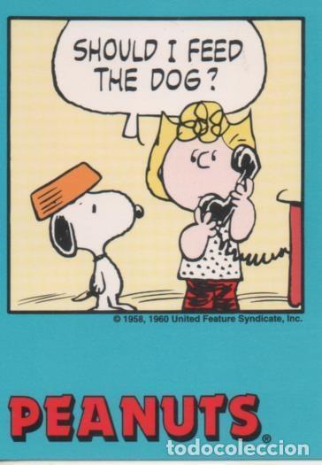 Collectionnisme sportif: Cromo E003381: Trading Card. Peanuts Classics, n&ordm; 142 July 12, 1979 - M. Schulz