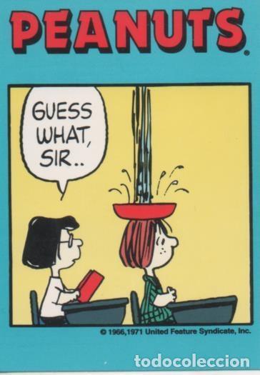 Collectionnisme sportif: Cromo E003379: Trading Card. Peanuts Classics, n&ordm; 140 November 15, 1979 - M. Schulz