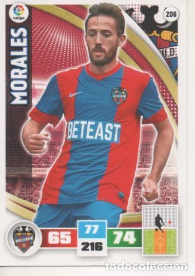 Collectionnisme sportif: Cromo E002593: Trade Card Game Adrenalyn. Liga 2015-16, Morales. Levante U.D. - LFP