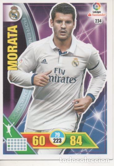 Coleccionismo deportivo: Cromo E002737: Trade Card Game Adrenalyn. Liga 2016-17, Morata. Real Madrid - LFP