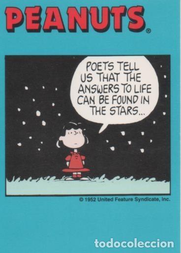 Coleccionismo deportivo: Cromo E003420: Trading Card. Peanuts Classics, n&ordm; 190 March 21, 1969 - M. Schulz