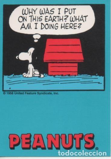 Collezionismo sportivo: Cromo E003416: Trading Card. Peanuts Classics, n&ordm; 185 October 24, 1969 - M. Schulz