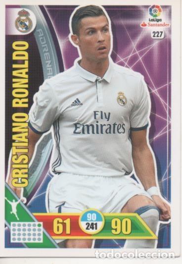 Collezionismo sportivo: Cromo E002733: Trade Card Game Adrenalyn. Liga 2016-17, Cristiano Ronaldo. Real Madrid - LFP