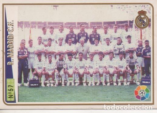Collezionismo sportivo: Cromo E003498: Trading Card. Las Fichas de la Liga 94-95. n&ordm; 57 R. Madrid C.F. 1902 - LFP