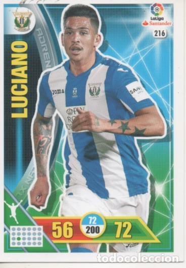 Collectionnisme sportif: Cromo E002727: Trade Card Game Adrenalyn. Liga 2016-17, Luciano. C.D. Legan&eacute;s - LFP