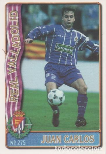 Sammelleidenschaft Sport: Cromo E003629: Trading Card. Las Fichas de la Liga 96-97. n&ordm; 275 Juan Carlos, R Valladolid - LFP