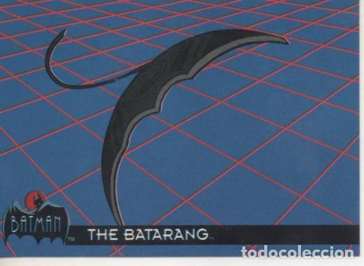 Coleccionismo deportivo: Cromo E003097: Trading Card. Batman, 46 of 100 The Batarang - Varios