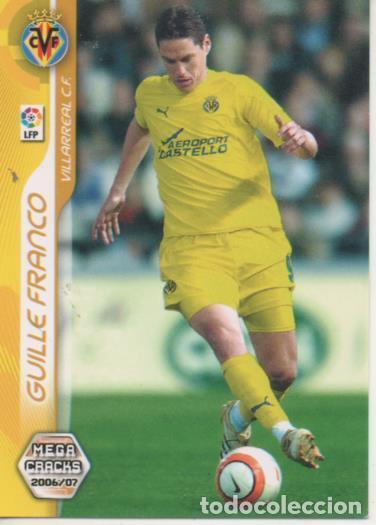 Sammelleidenschaft Sport: Cromo E004200: Trading Card. Mega Cracks 06-07. n&ordm; 342 Guille Franco. Delantero. Villarreal C.F. - L