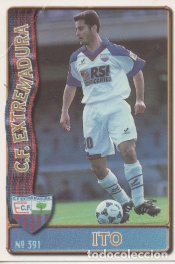 Coleccionismo deportivo: Cromo E003706: Trading Card. Las Fichas de la Liga 96-97. n&ordm; 391 Ito, C.F. Extremadura - LFP