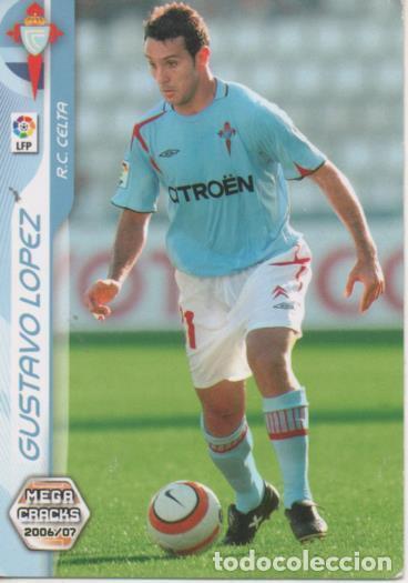 Collezionismo sportivo: Cromo E004137: Trading Card. Mega Cradks 06-07. n&ordm; 85 Gustavo L&oacute;pez. Medio. R.C. Celta - LPF