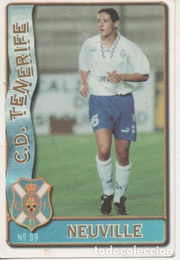 Collectionnisme sportif: Cromo E003593: Trading Card. Las Fichas de la Liga 96-97. n&ordm; 89 Neuville, C.D. Tenerife - LFP
