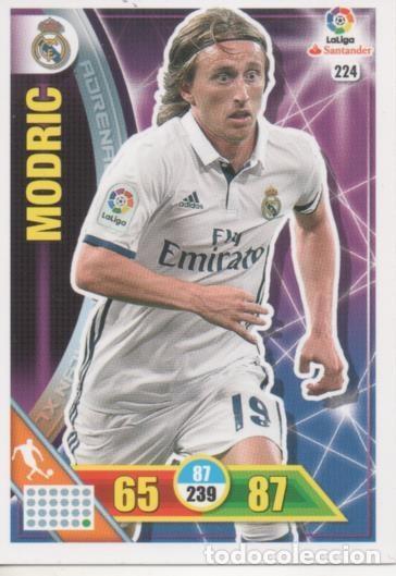Coleccionismo deportivo: Cromo E002730: Trade Card Game Adrenalyn. Liga 2016-17, Modric.Real Madrid - LFP
