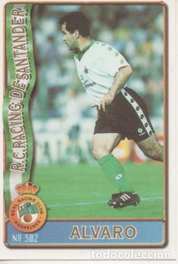 Sports collectibles: Cromo E003663: Trading Card. Las Fichas de la Liga 96-97. n&ordm; 302, alvaro, R.C. Racing de Santander -