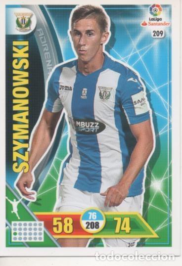 Sports collectibles: Cromo E002723: Trade Card Game Adrenalyn. Liga 2016-17, Szymanowski. C.D. Legan&eacute;s - LFP