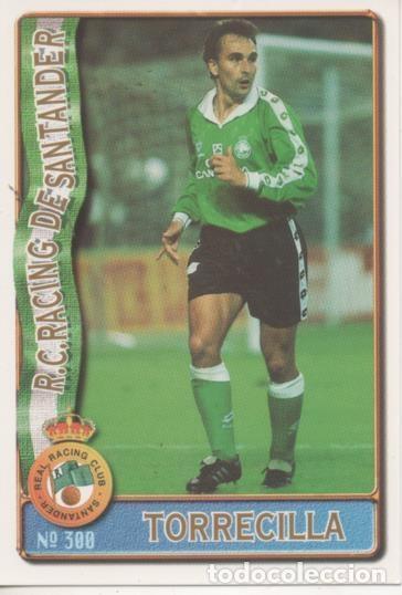 Collectionnisme sportif: Cromo E003660: Trading Card. Las Fichas de la Liga 96-97. n&ordm; 300 Torrecilla, R.C. Racing de Santande