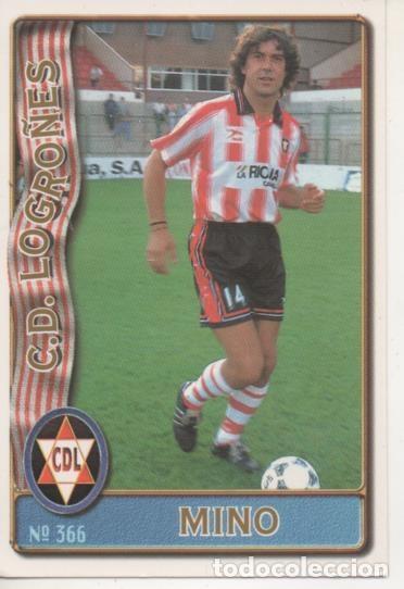 Collectionnisme sportif: Cromo E003696: Trading Card. Las Fichas de la Liga 96-97. n&ordm; 366 Mino, C.D. Logro&ntilde;es - LFP