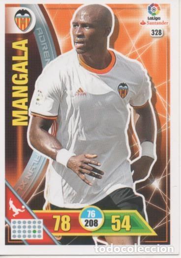 Collezionismo sportivo: Cromo E002772: Trade Card Game Adrenalyn. Liga 2016-17, Mangala. Valencia. C.F. - LFP