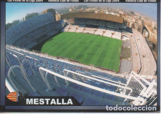 Collezionismo sportivo: Cromo E004259: Trading Card. Las Fichas de la Liga 2004. n&ordm; 110 Mestalla. Valencia C.F. - LPF