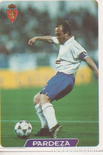 Collezionismo sportivo: Cromo E003986: Trading Card. Las Fichas de la Liga 95-96. n&ordm; 125 Pardeza. Delantero. R. Zaragoza - L