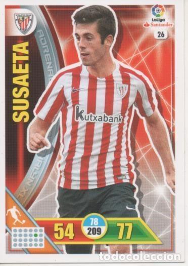 Collezionismo sportivo: Cromo E002673: Trade Card Game Adrenalyn. Liga 2016-17, Susaeata. Bilbao. A.C. - LFP