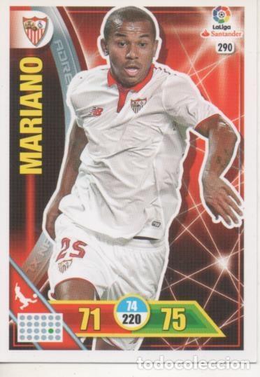 Collectionnisme sportif: Cromo E002758: Trade Card Game Adrenalyn. Liga 2016-17, Mariano. Sevilla F.C. - LFP