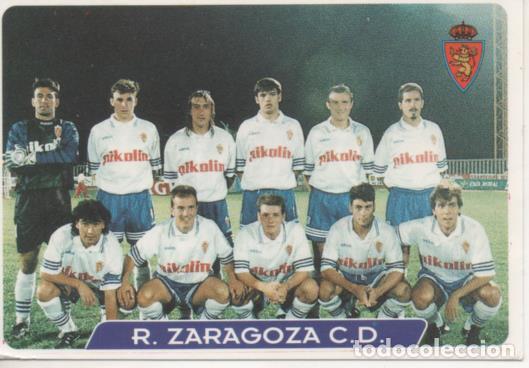 Collectionnisme sportif: Cromo E003968: Trading Card. Las Fichas de la Liga 95-96, n&ordm; 109 R. Zaragoza C.D 1932 - LPF