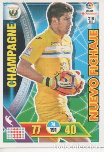 Collectionnisme sportif: Cromo E002724: Trade Card Game Adrenalyn. Liga 2016-17, Champagne. C.D. Legan&eacute;s - LFP