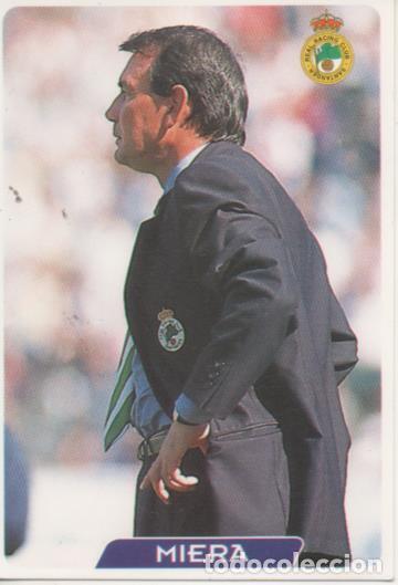 Collectionnisme sportif: Cromo E003989: Trading Card. Las Fichas de la Liga 95-96. n&ordm; 200 Miera. Entrenador R.C. Racing Santa