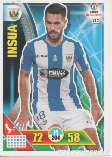 Collectionnisme sportif: Cromo E002725: Trade Card Game Adrenalyn. Liga 2016-17, Insua. C.D. Legan&eacute;s - LFP