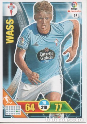 Coleccionismo deportivo: Cromo E002688: Trade Card Game Adrenalyn. Liga 2016-17, Wass. R.C. Celta de Vigo - LFP