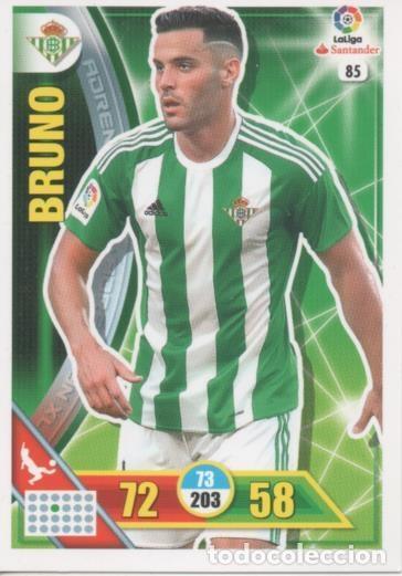 Coleccionismo deportivo: Cromo E002684: Trade Card Game Adrenalyn. Liga 2016-17, Bruno. Real Betis Balonpie - LFP