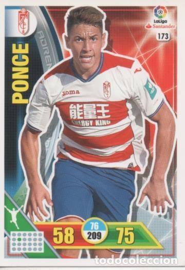 Coleccionismo deportivo: Cromo E002705: Trade Card Game Adrenalyn. Liga 2016-17, Ponce. Granada. C.F. - LFP