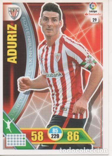 Coleccionismo deportivo: Cromo E002674: Trade Card Game Adrenalyn. Liga 2016-17, Aduriz. Bilbao. A.C. - LFP