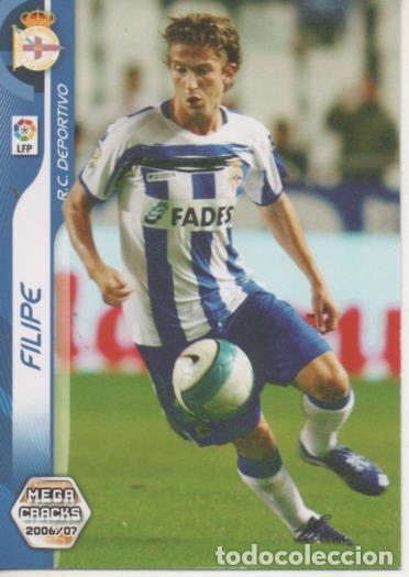 Coleccionismo deportivo: Cromo E004148: Trading Card. Mega Cradks 06-07. n&ordm; 95 Bis Filipe. Defensa.R.C. Deportivo - LPF