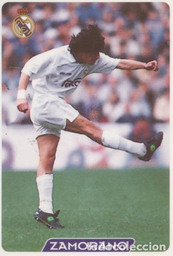 Coleccionismo deportivo: Cromo E003930: Trading Card. Las Fichas de la Liga 95-96, n&ordm; 17 Zamorano. Delantero.R.Madrid - LPF