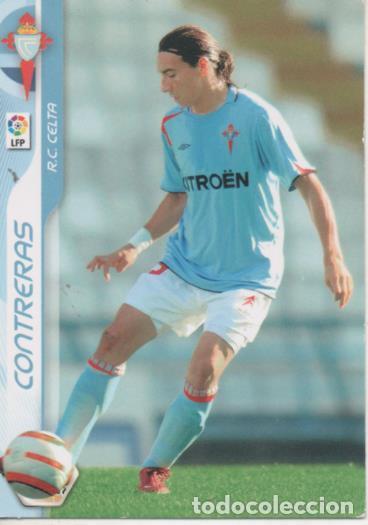 Coleccionismo deportivo: Cromo E004130: Trading Card. Mega Cracks 06-07. n&ordm; 78 Contreras. Defensa. R.C. Celta - LPF