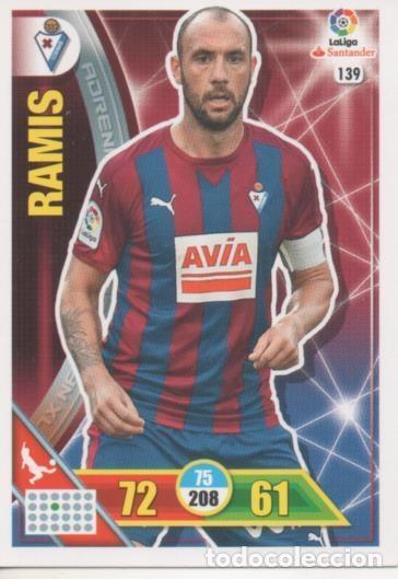 Coleccionismo deportivo: Cromo E002699: Trade Card Game Adrenalyn. Liga 2016-17, Ramis. S.D. Eibar - LFP